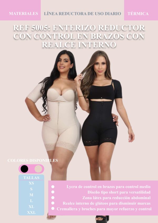 Enterizo Reductor con Control en Brazos con Realce Interno