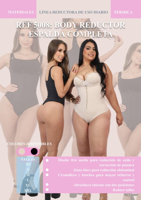 Body Reductor Espalda Completa